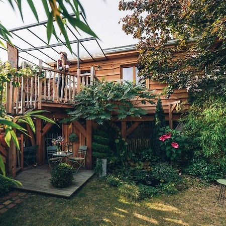 La Cabane Du Bon Chemin ,Spa Laval  Exteriér fotografie