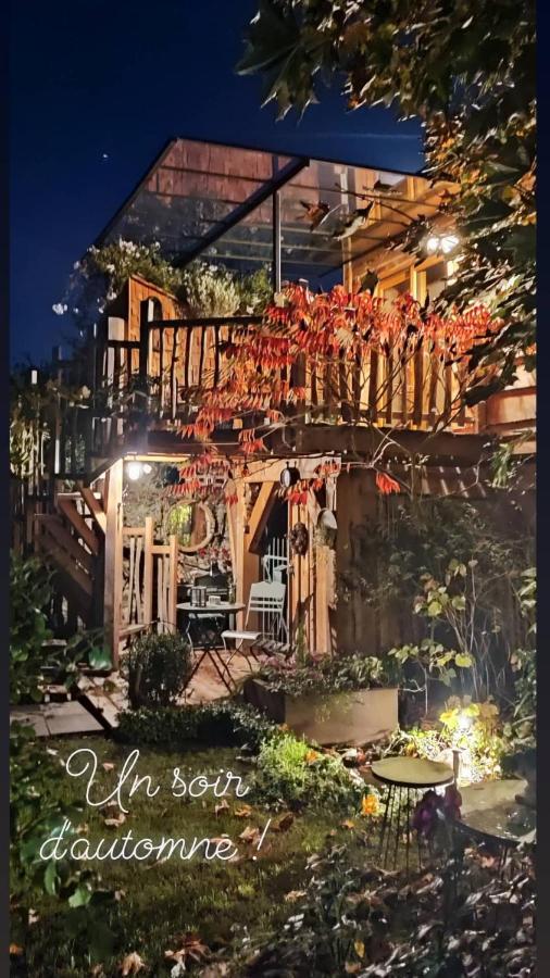 La Cabane Du Bon Chemin ,Spa Laval  Exteriér fotografie
