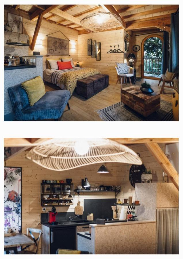 La Cabane Du Bon Chemin ,Spa Laval  Exteriér fotografie